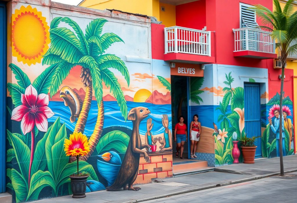 Street Art: A Highlight of Your Belize Vacation Experience