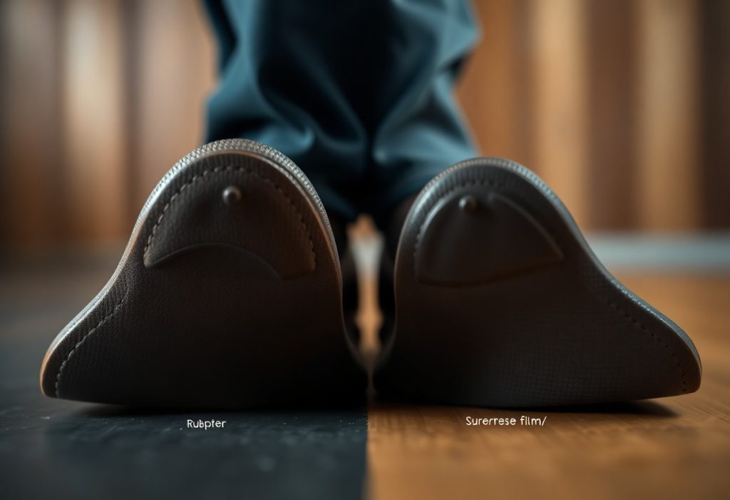 Leather Soles vs Rubber Soles: Differences and Advantages Explained