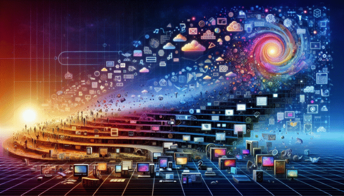 Digital Marketing Campaign: The evolution of digital marketing from static sites to interactive social media platforms.