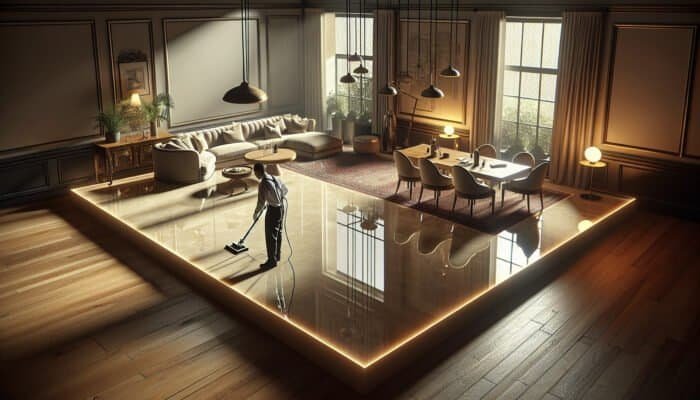 Limestone Floor Honing Services Offered in Thames Ditton