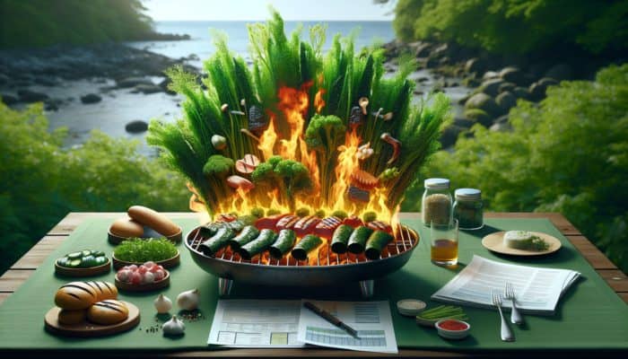 Seaweeds for Flavorful and Healthy BBQ Delights
