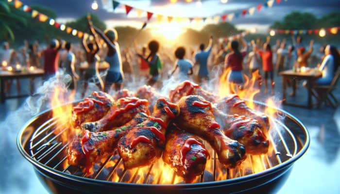 Spicy Sriracha BBQ Chicken Drumsticks for Flavor Lovers