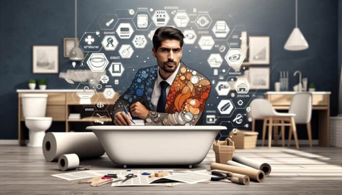 A certified bathtub repair technician in Burnaby utilizing modern tools for safe and high-quality repairs.